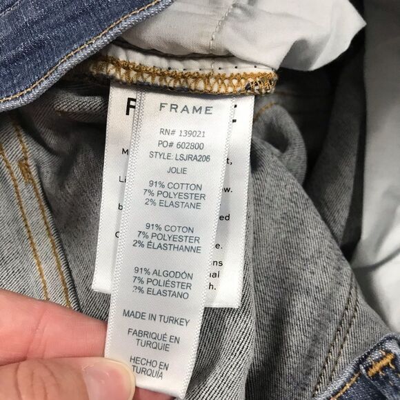 Frame Denim Le Skinny De Jeanne in Jolie (27) - Picture 6 of 11